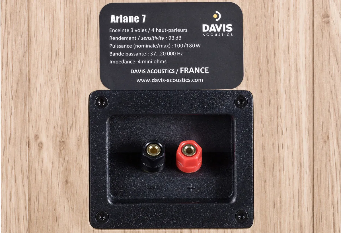 Davis Acoustics Ariane 7 Chêne clair (la paire) – Image 2