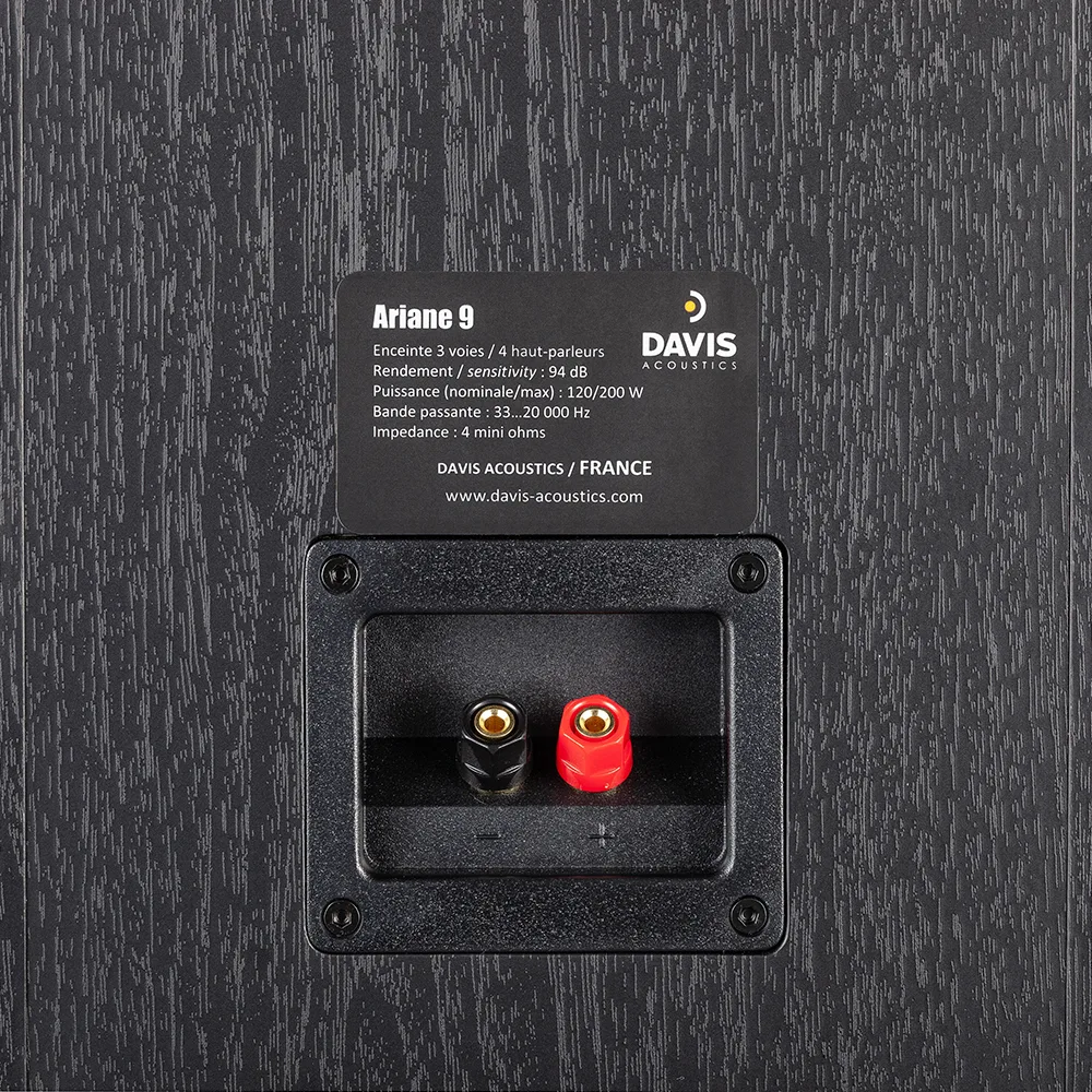 Davis Acoustics Ariane 9 Noir (la paire) – Image 4