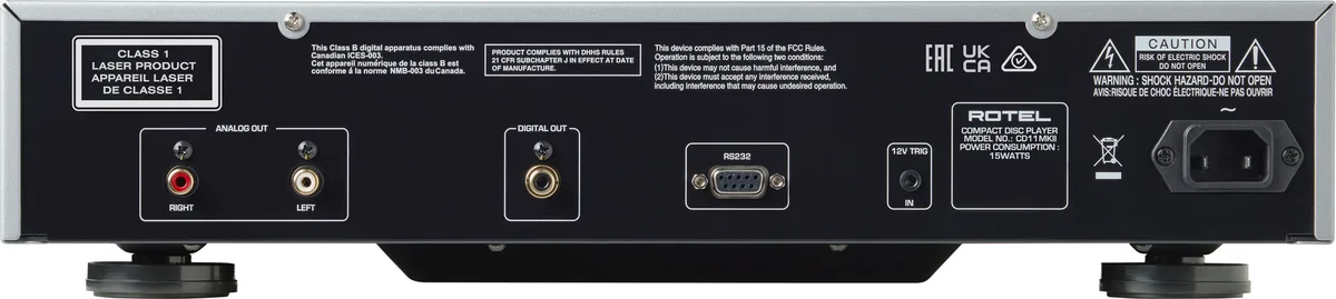 Rotel CD-11 MKII Noir – Image 4
