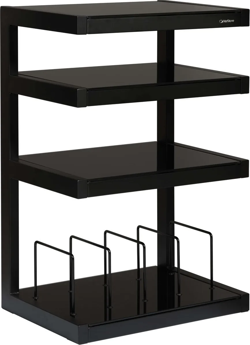 NorStone Esse hi-fi Vinyl noir satiné verres noirs – Image 3