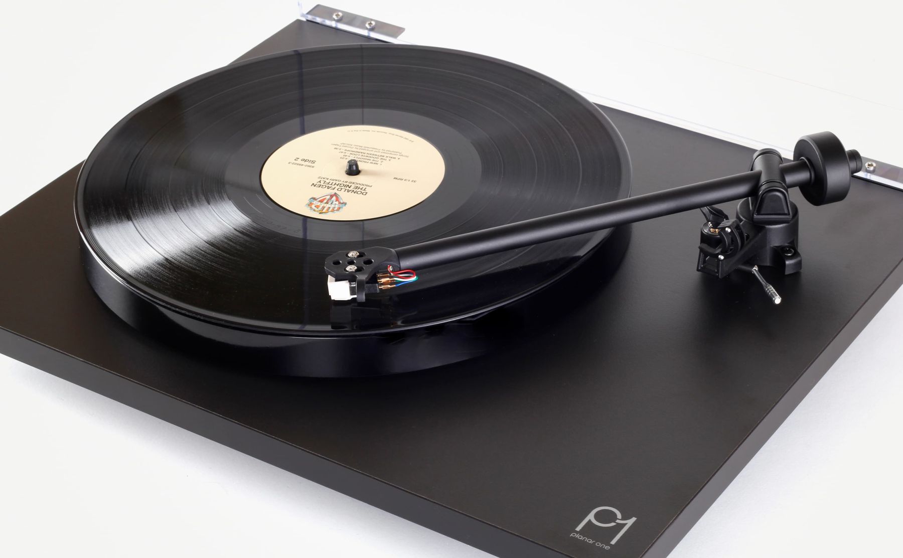Rega Planar 1 Blanc mat avec cellule Carbon MM – Image 3