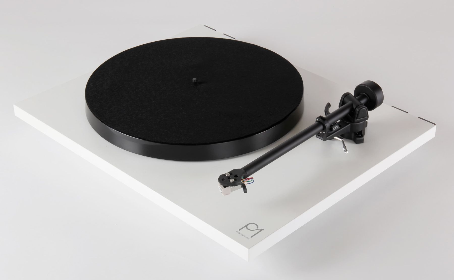 Rega Planar 1 Blanc mat avec cellule Carbon MM – Image 2