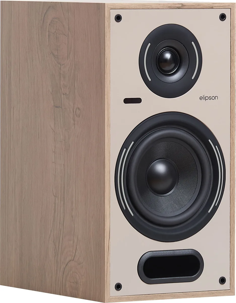 Elipson Horus 6B Active BT Phono Bois Clair (la paire) – Image 2