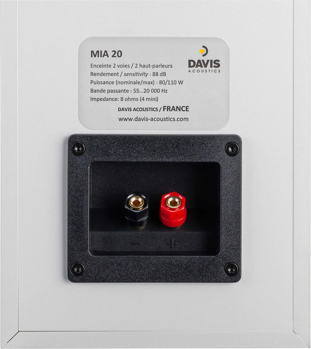 Davis Acoustics Mia 20 Blanc (la paire) – Image 3