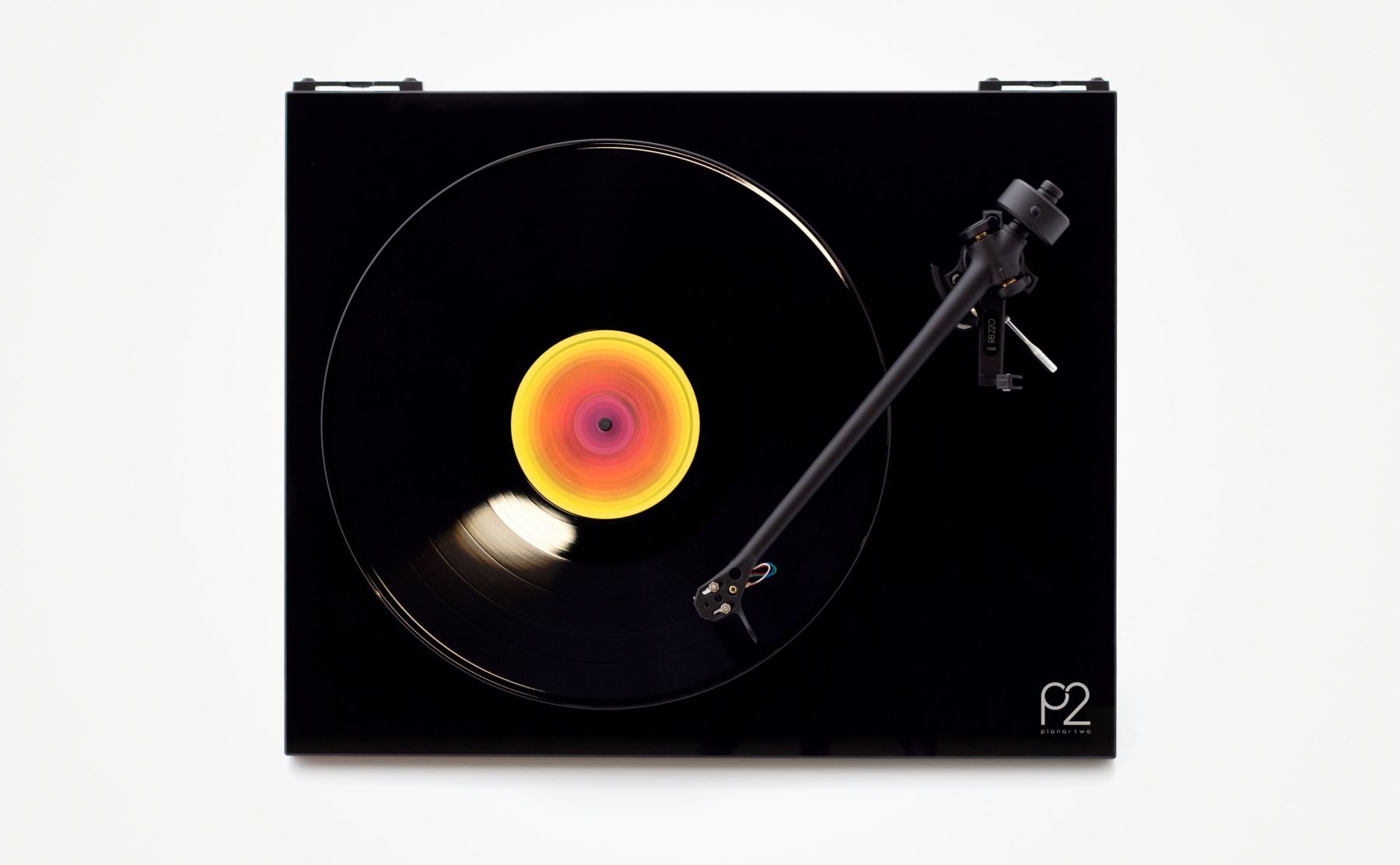 Rega Planar 2 Noir laqué avec cellule Nd3 MM – Image 2