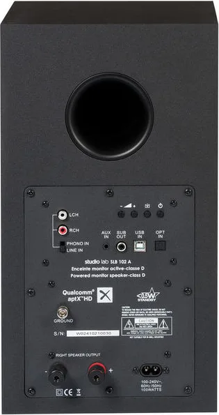 Studio Lab SLB 102A Noir (la paire) – Image 4