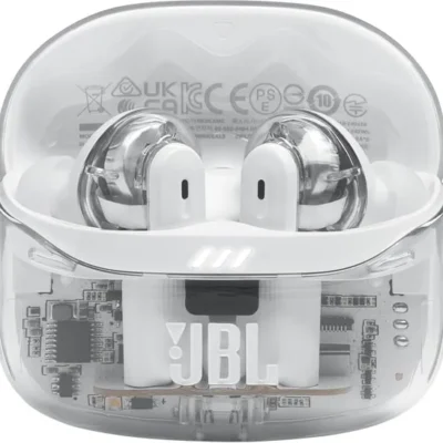 JBL Tune Beam 2 Blanc (Ghost Edition)